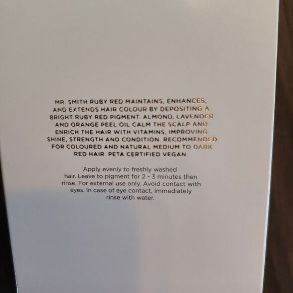 Mr. Smith Ruby Red Hair Pigment - Picture 3 of 5